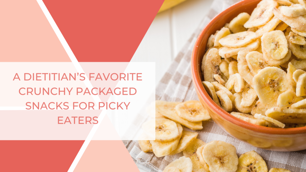 Crunchy Packaged Snacks for Picky Eaters