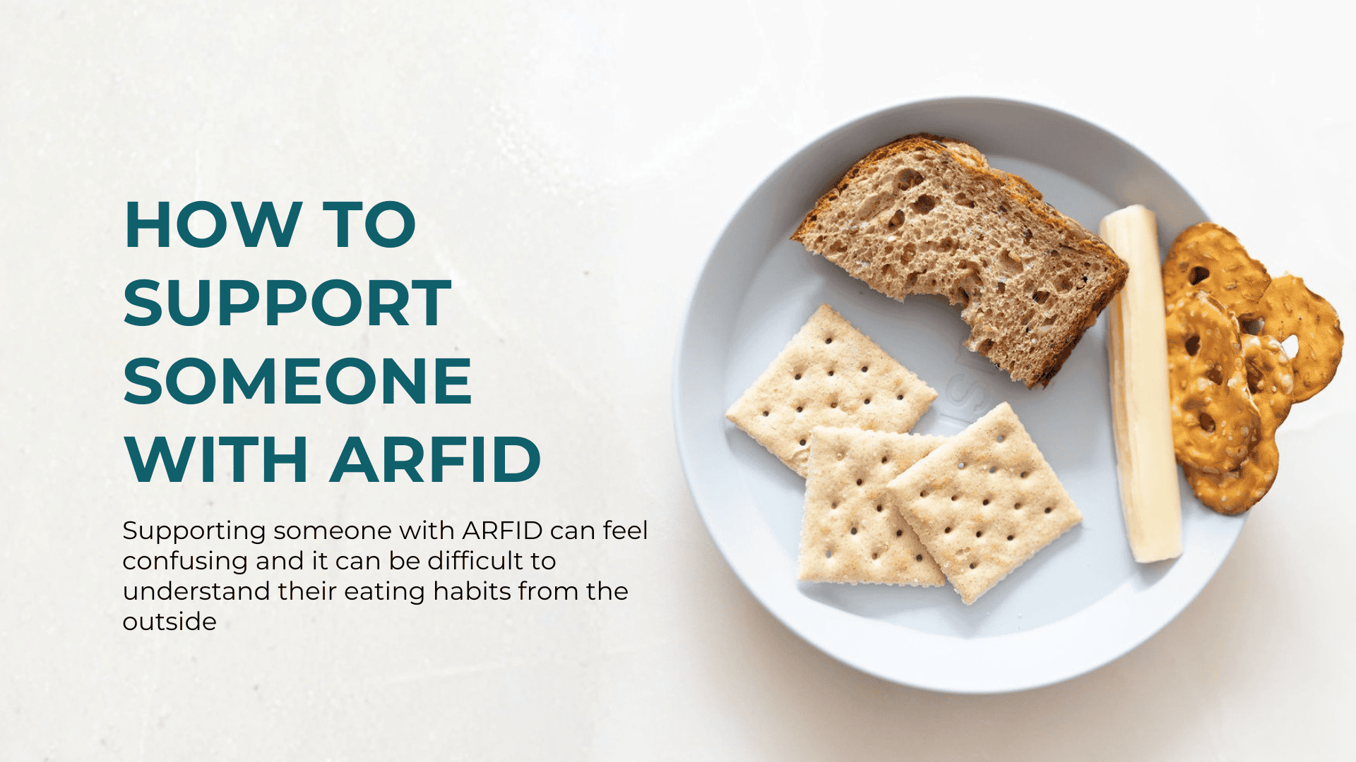 How to support someone with ARFID
